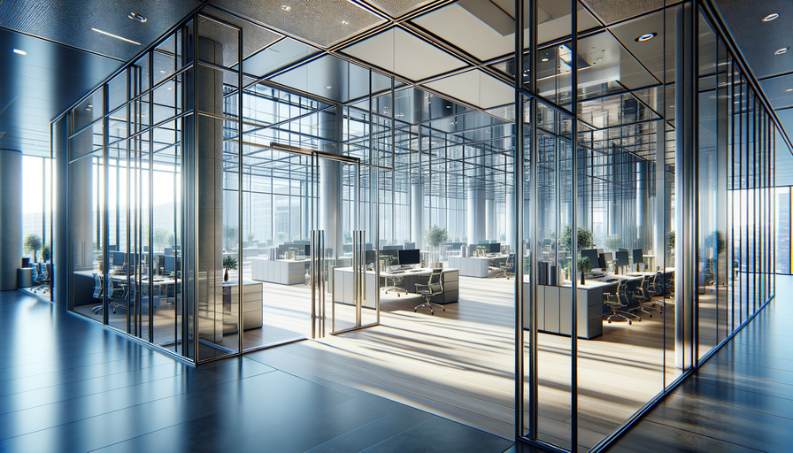 Photo of Office Partition Glass in Perth