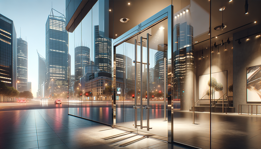 Photo of Glass Storefront Doors in Perth