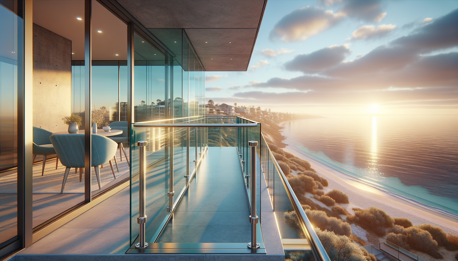 Photo of Glass Balustrades Installation in Perth