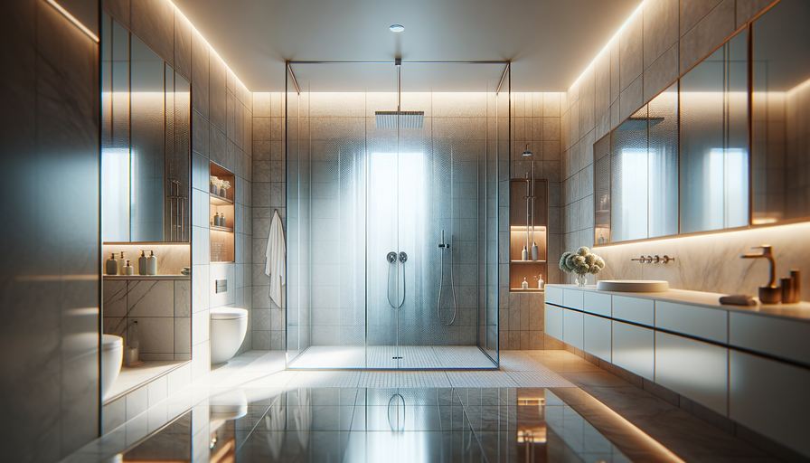 Photo of Semi-Frameless Shower Screens in Perth