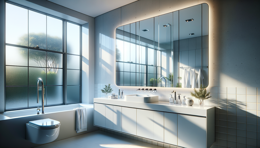 Photo of Bathroom Mirror Installation in Perth