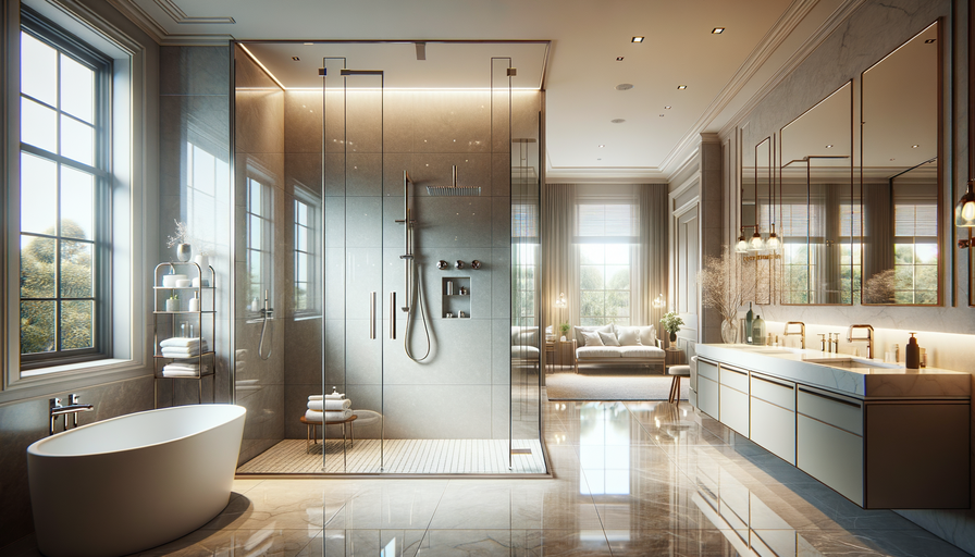Photo of Semi-Frameless Shower Screens in Perth