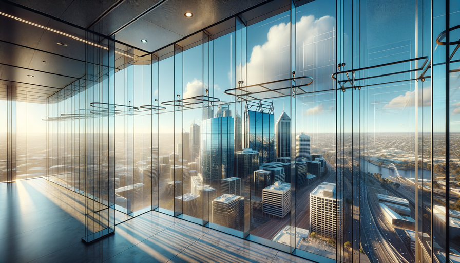 Photo of Safety Glass Installation in Perth