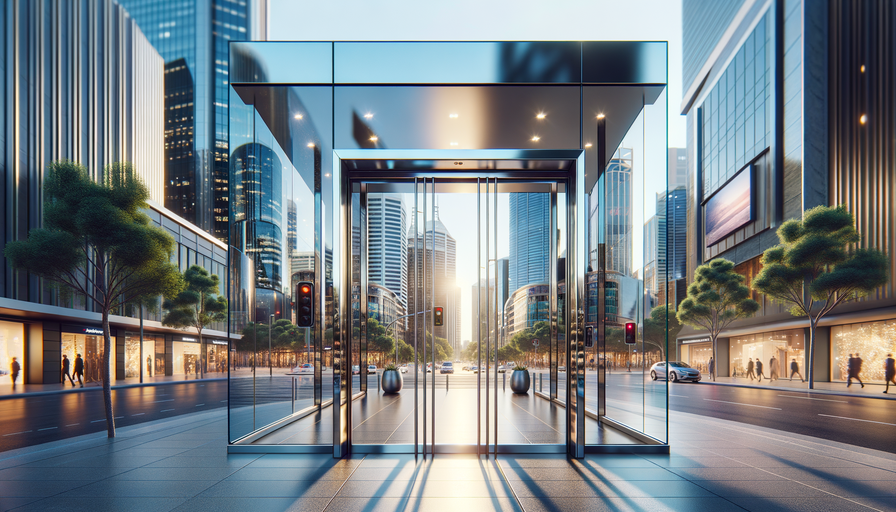 Photo of Glass Storefront Doors in Perth