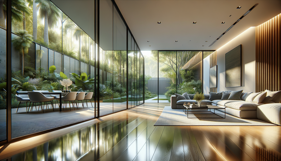 Photo of Laminated Glass Panels in Perth