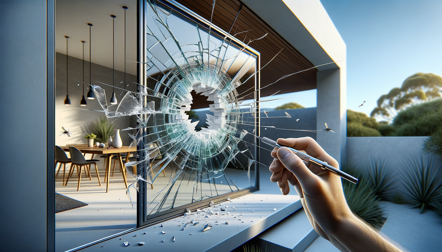 Photo of Broken Glass Window Replacement in Perth