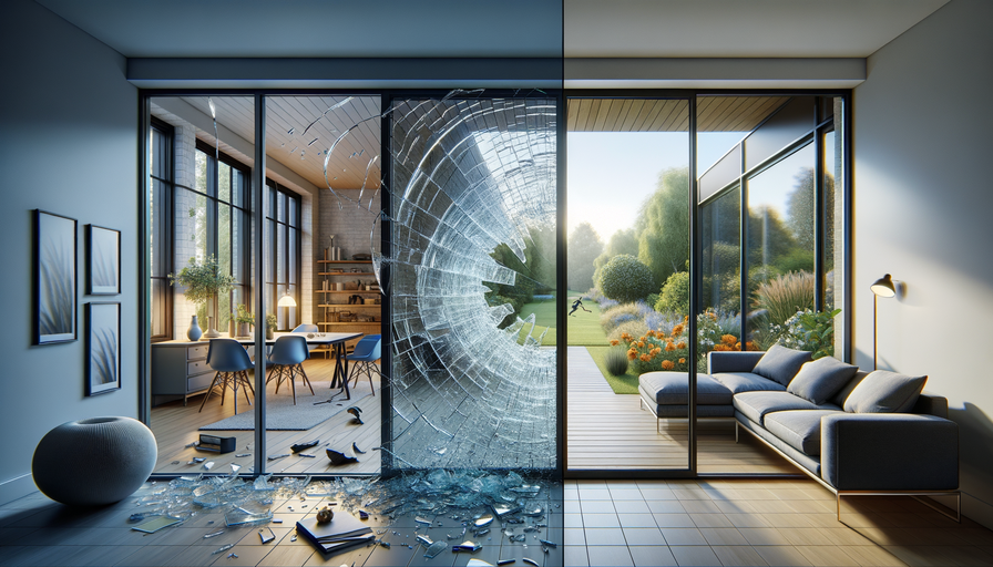 Photo of Broken Glass Window Replacement in Perth