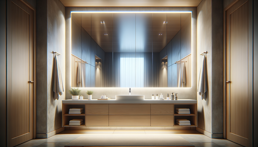 Photo of Bathroom Mirror Installation in Perth