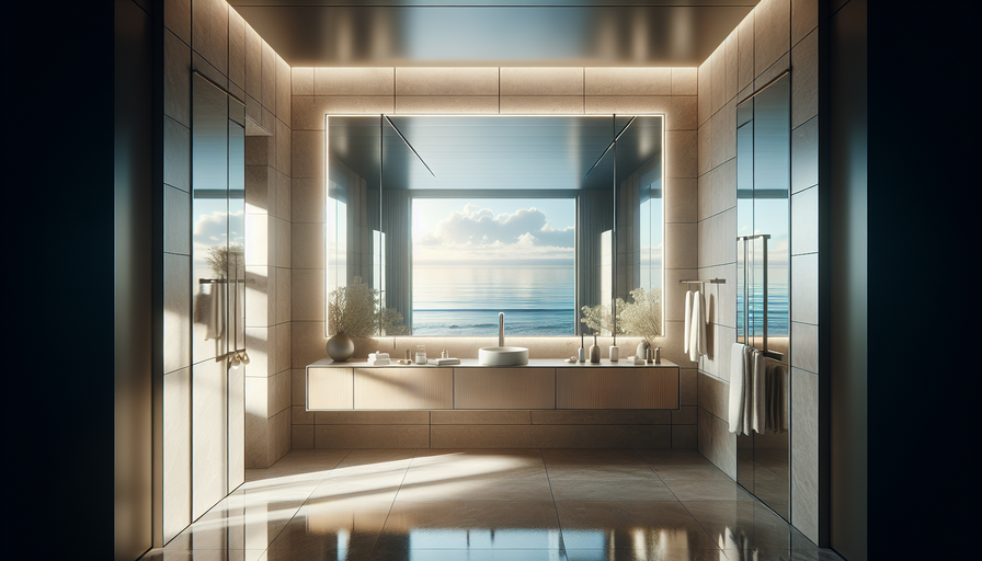 Photo of Bathroom Mirror Installation in Perth