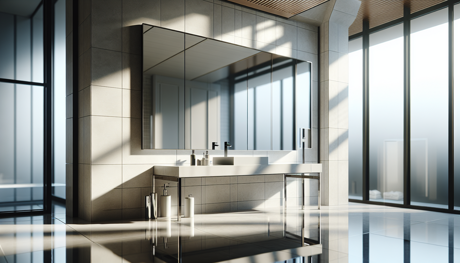 Photo of Vanity Mirror Replacement in Perth