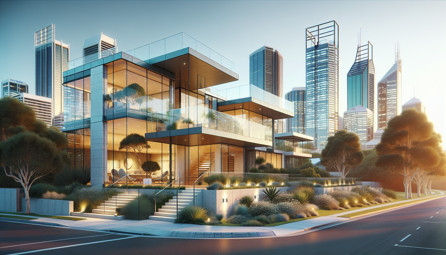 Photo of Laminated Glass Panels in Perth