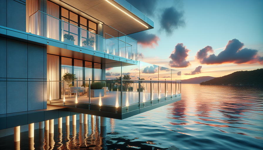 Photo of Glass Balustrades Installation in Perth