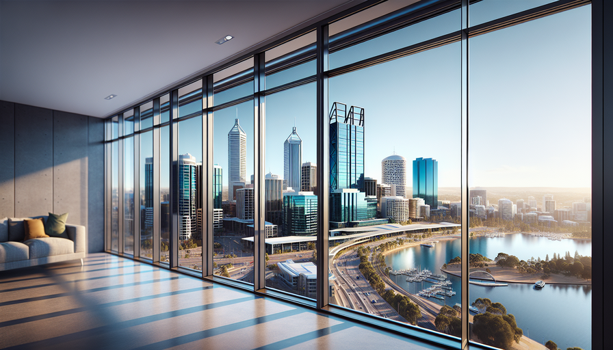 Photo of Aluminium Window Glazing in Perth