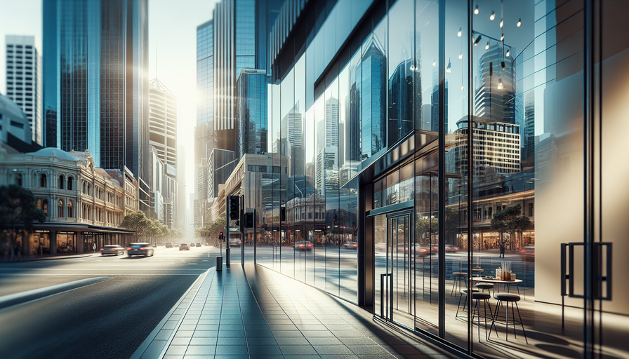 Photo of Shopfront Glass Installation in Perth