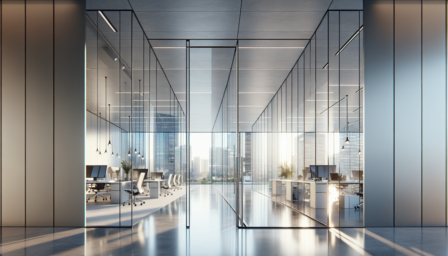 Photo of Office Partition Glass in Perth