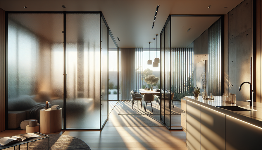 Photo of Frosted Window Glass in Perth