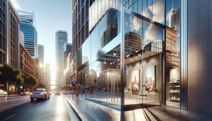 Photo of Shopfront Glass Installation in Perth