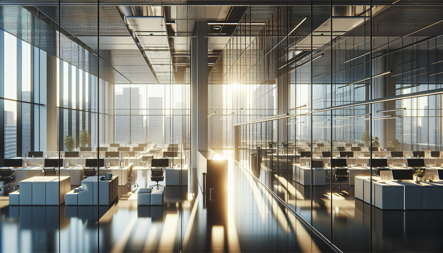 Photo of Office Partition Glass in Perth