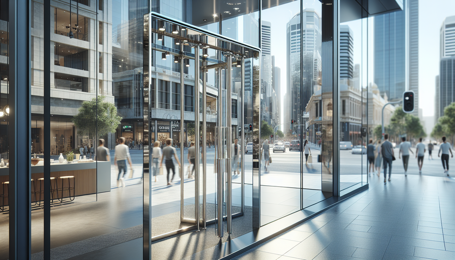 Photo of Glass Storefront Doors in Perth
