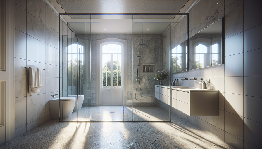 Photo of Semi-Frameless Shower Screens in Perth