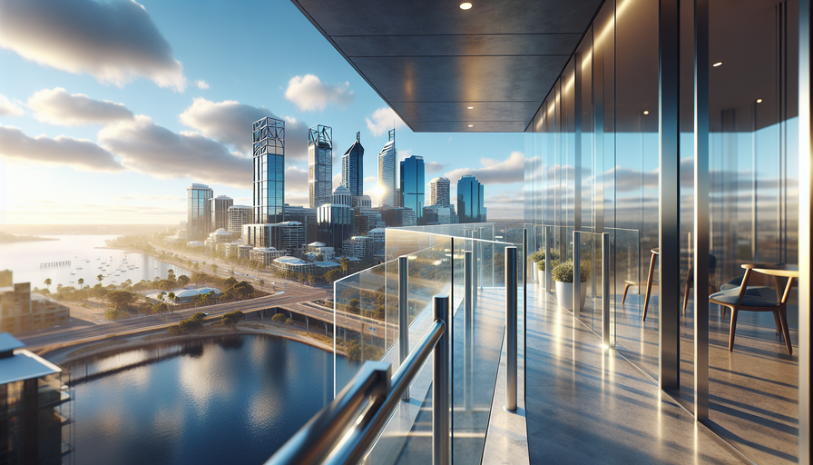 Photo of Glass Balustrades Installation in Perth