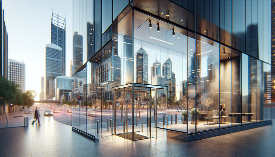 Photo of Glass Storefront Doors in Perth