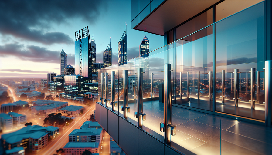 Photo of Glass Balustrades Installation in Perth