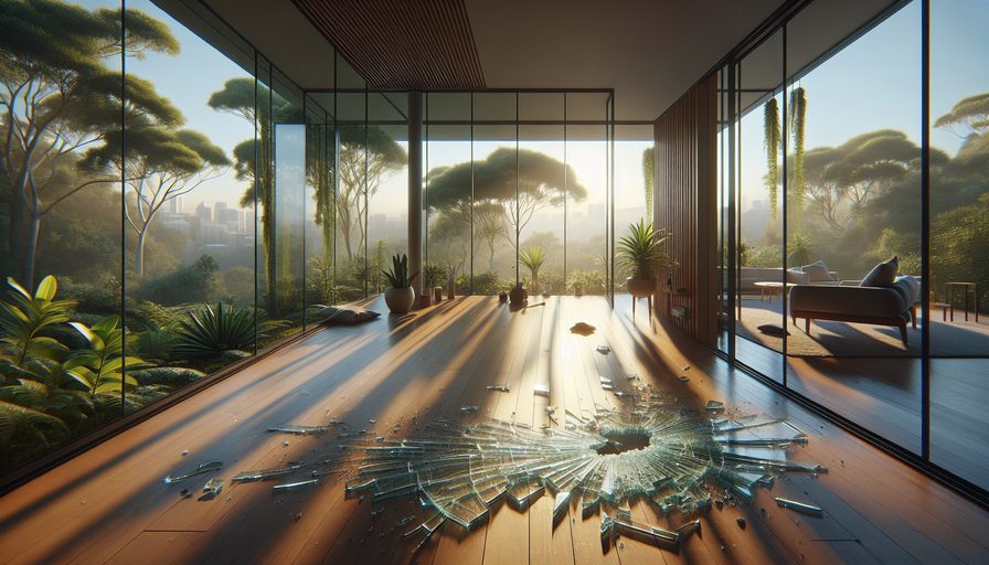 Photo of Broken Glass Window Replacement in Perth