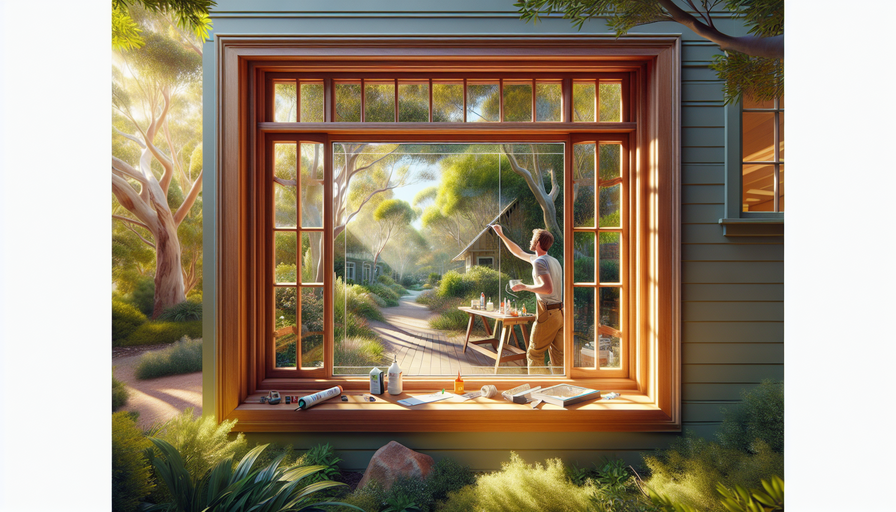 Photo of Timber Window Reglazing in Perth