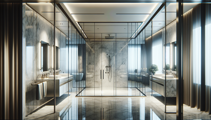 Photo of Semi-Frameless Shower Screens in Perth